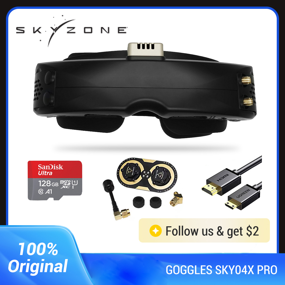 Skyzone Sky04O Pro Fpv Goggles - Skyzone SKY04X PRO 5.8GHz FPVゴーグル /