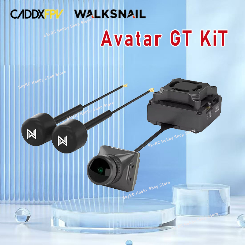Walksnail Avatar Gt Kit 2W Vtx - Caddx Walksnail Avatar GT FPVキット、2W VTX、1080P