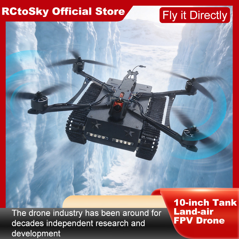 Foxeer Reaper Extreme 2.5W Vtx - B-CUBE 10 インチ タンク ランドエア FPV