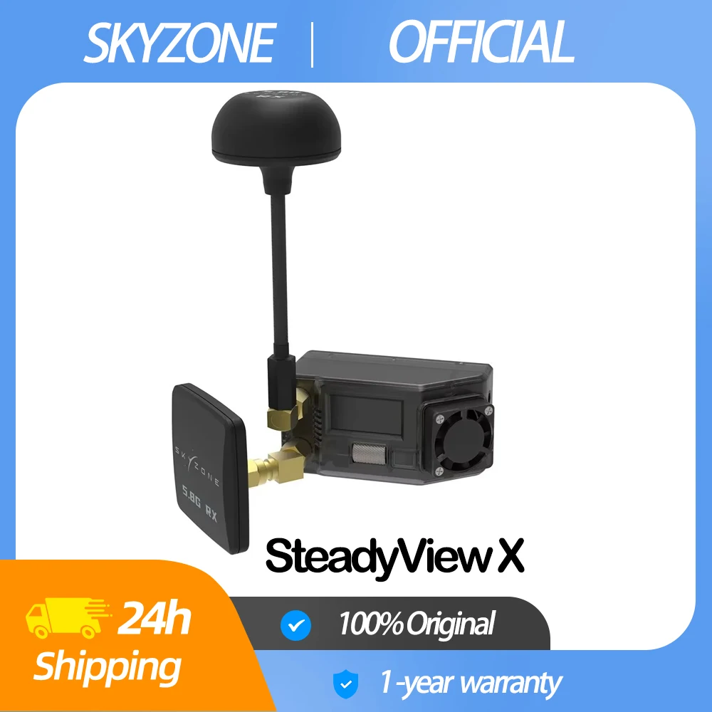 Skyzone Steadyview X Receiver Module - SKYZONE スクリーンレシーバー SteadyView X 5.8Ghz IPS