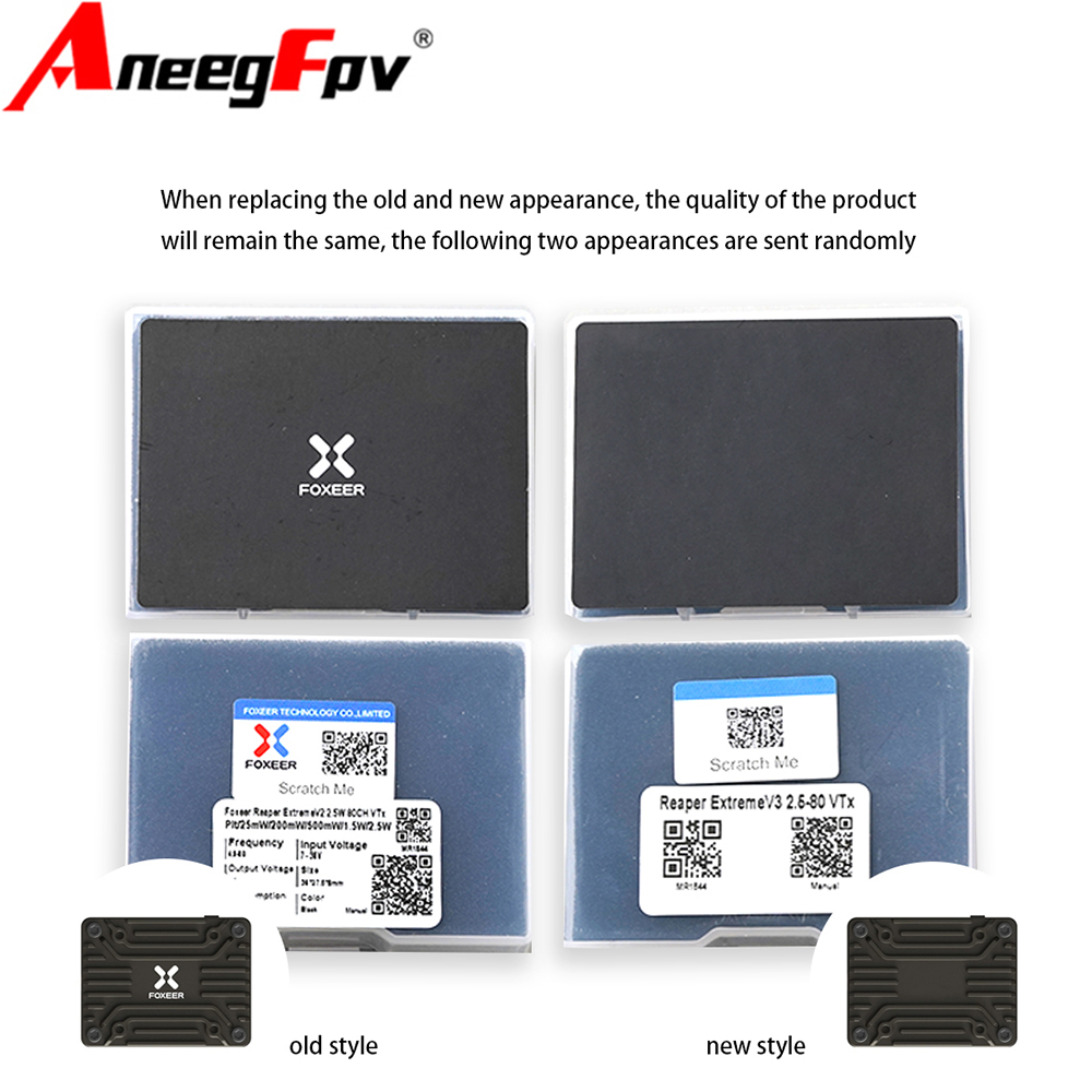 Foxeer Reaper Extreme 2.5W Vtx - Foxeer 5.8G Reaper Extreme V2 2.5W