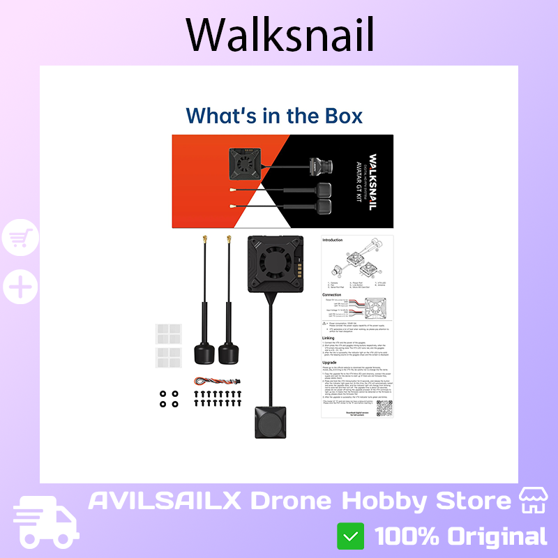 Walksnail Avatar GT FPVキット Max - Walksnail Avatar Gt Kit 2W Vtx のレビューと価格