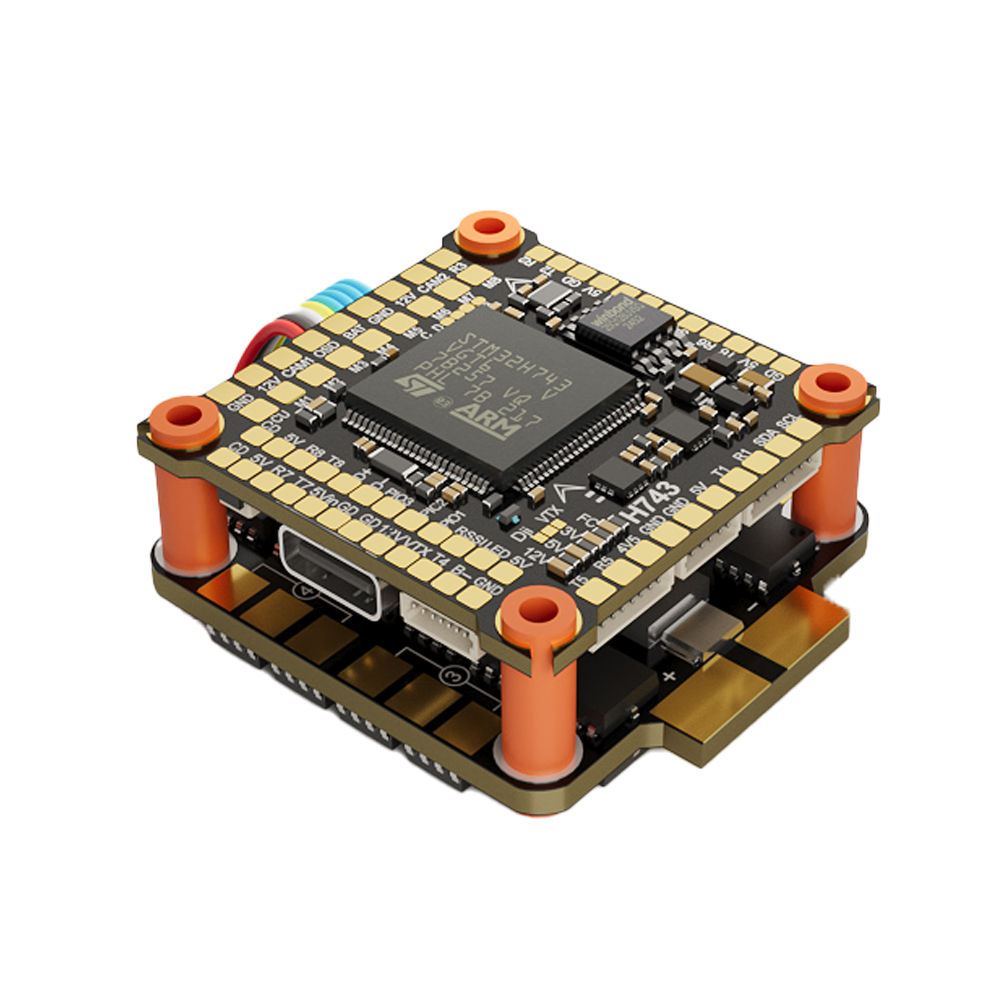 JIJIEFPV H743フライトコントローラー H7 FC - Foxeer Reaper Extreme 2.5W Vtx のレビューと価格