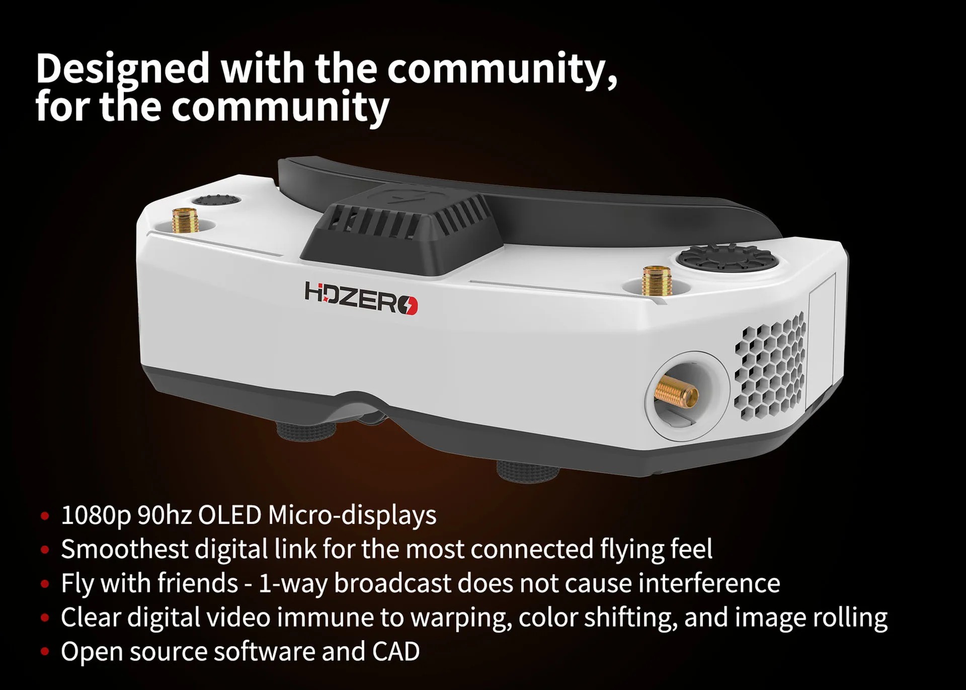 HDZeroゴーグル2 FPV HDデジタルゴーグル、超低遅 - Hdzero Goggles Digital Hd Fpv のレビューと価格