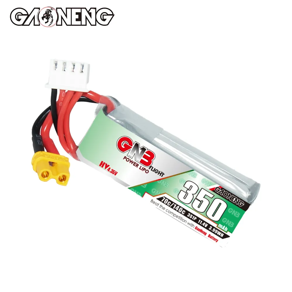 Gaoneng GNB 350mAh 3S 70C LiPo - Walksnail Avatar Hd Goggles X のレビューと価格