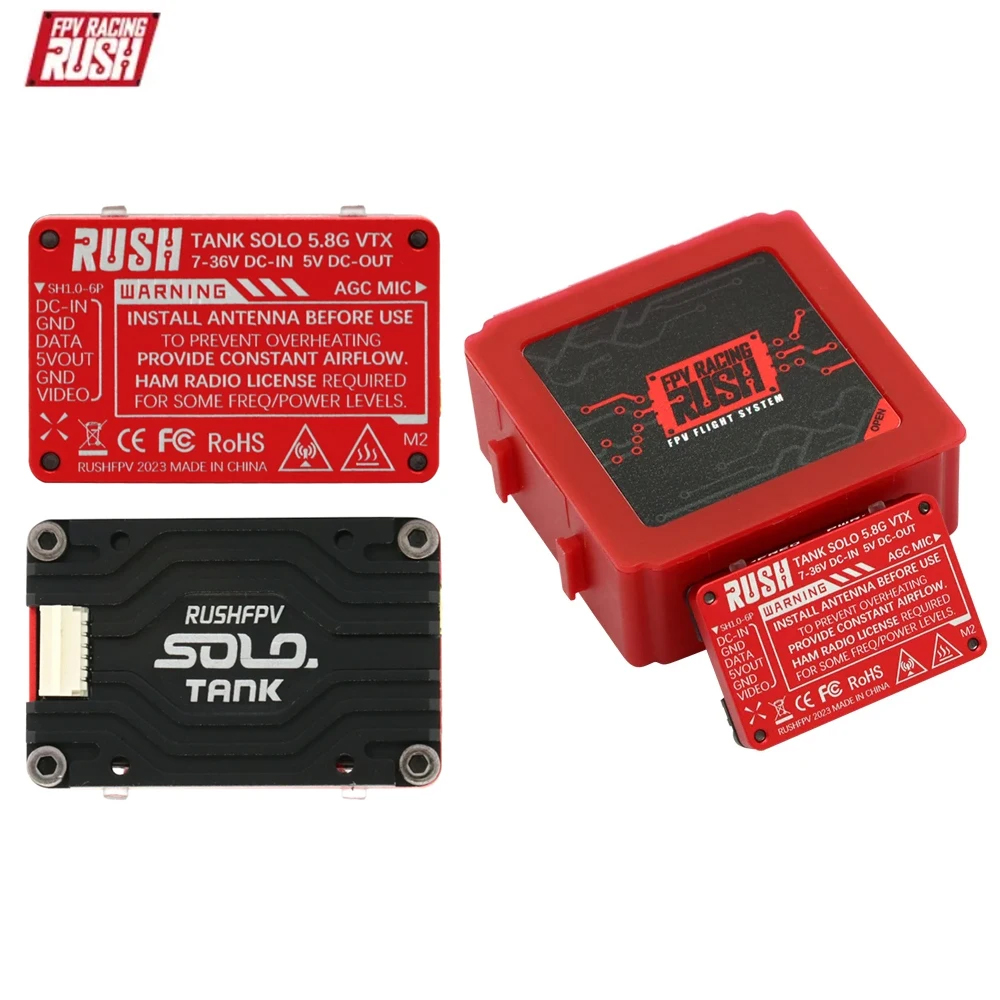 RushFPV Rush FPV Max Solo 2.5W - Rushfpv Rush Max Solo 5.8G 2.5W Vtx のレビューと価格