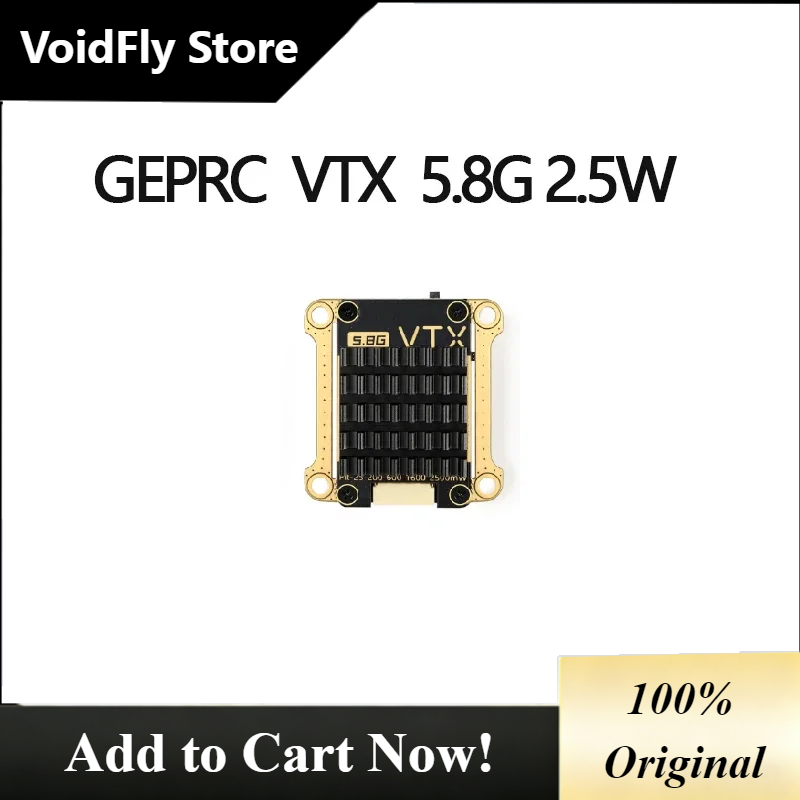 VoidFly GEPRC RAD VTX 5.8G 2.5 - Geprc Rad Vtx 5.8G 2.5W のレビューと価格