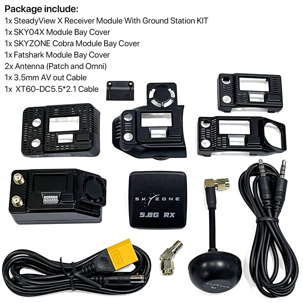 SKYZONE Steadyview X 5.0G 5.8G - Skyzone Steadyview X Receiver Module のレビューと価格